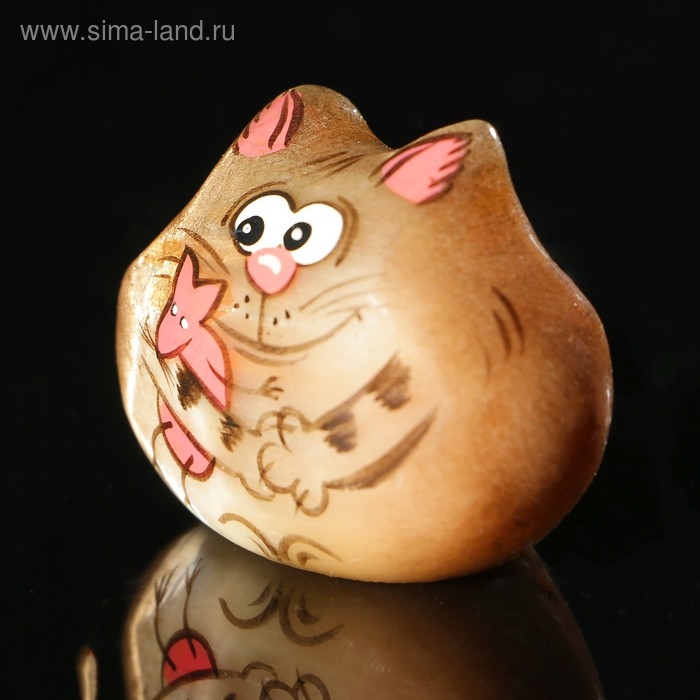 Сувенир «Котёнок Веня», 3,5×3 см, микс, селенит Сувенир «Котёнок Веня», 3,5×3 см, микс, селенит