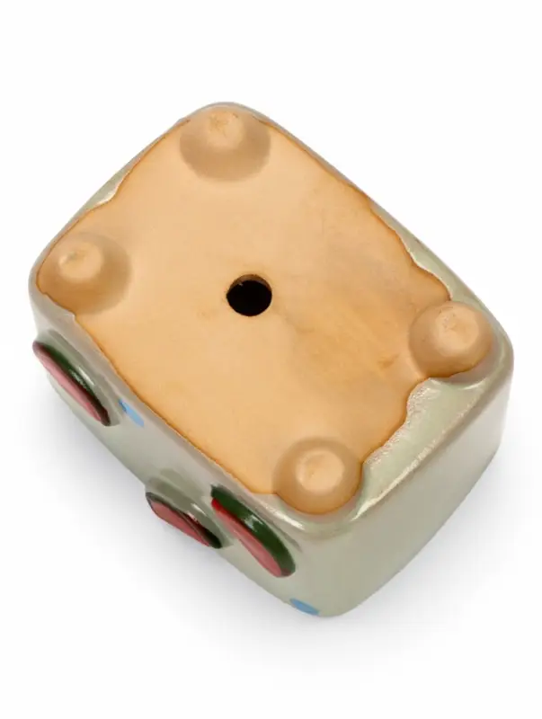 Декоративный горшок для цветов &laquo;Арбуз&raquo;, 10.5&times;7.5&times;8 см, керамический, Greengo