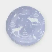 Набор фарфоровых тарелок «Зимний лес», 6 предметов, d=20 см, микс Набор фарфоровых тарелок «Зимний лес», 6 предметов, d=20 см, микс