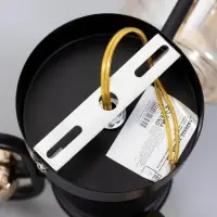 Светильник потолочный BayerLux &laquo;Моана&raquo;, 3&times;Е27 40 Вт, чёрный, 43&times;43&times;21 см