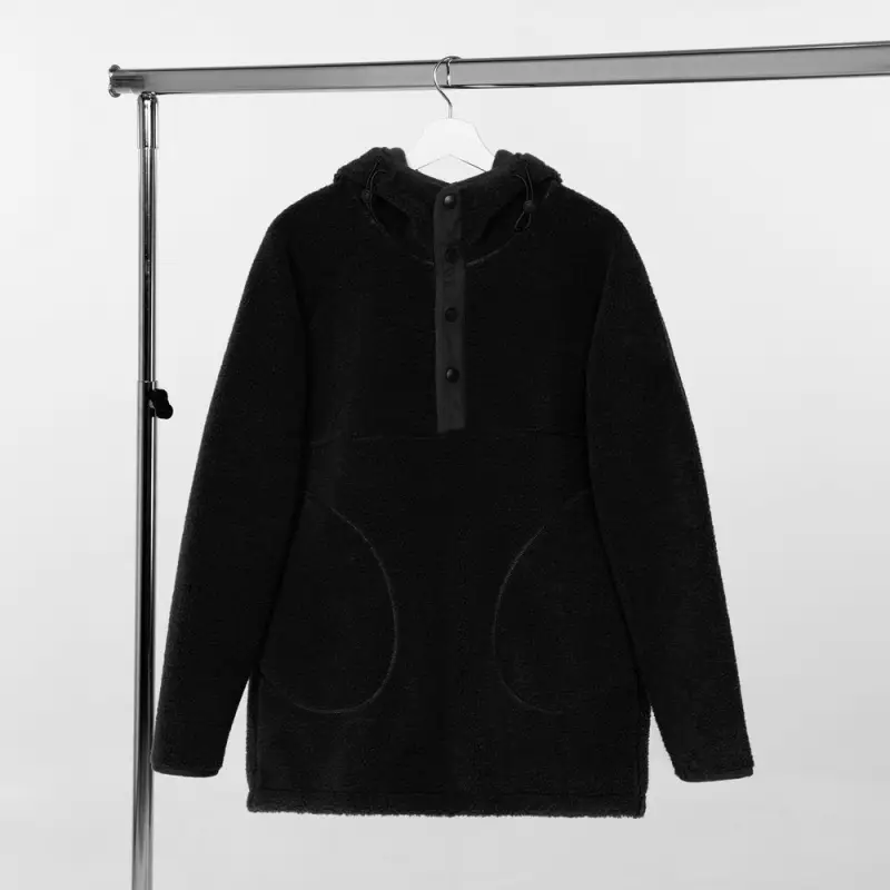 Анорак унисекс Oblako, черный, размер M/L