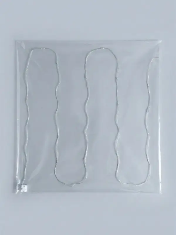 Пленка прозрачная для цветов и букетов, с LED- лентой подсветкой, 60&times;60 см