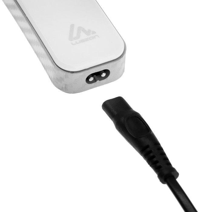 Машинка для стрижки Luazon LTRI-21, 3 Вт, 3/6/9 мм, LED-индикатор, АКБ, белая Машинка для стрижки Luazon LTRI-21, 3 Вт, 3/6/9 мм, LED-индикатор, АКБ, белая