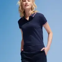 Рубашка поло женская Prestige Women ярко-синяя, размер S