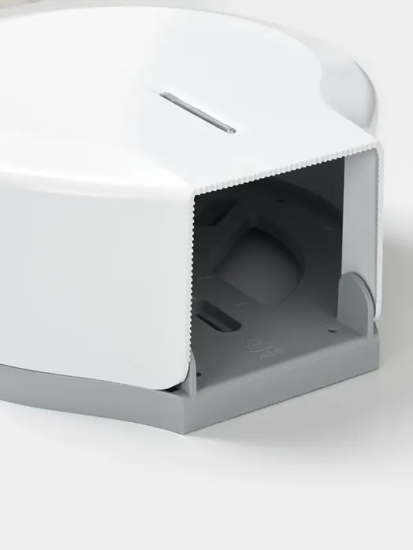 Диспенсер для туалетной бумаги SAVANNA, пластик, белый, втулка 4 см