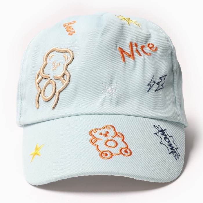 Кепка детская MINAKU цвет зелёный, размер 48-50 Кепка детская MINAKU цвет зелёный, размер 48-50