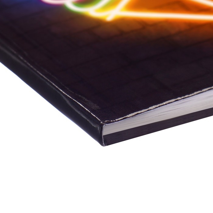 Дневник универсальный для 1-11 классов, Дневник универсальный для 1-11 классов, "НЕОН вывеска Кактус ", интегральная (гибкая) обложка, глянцевая ламинация, 40 листов