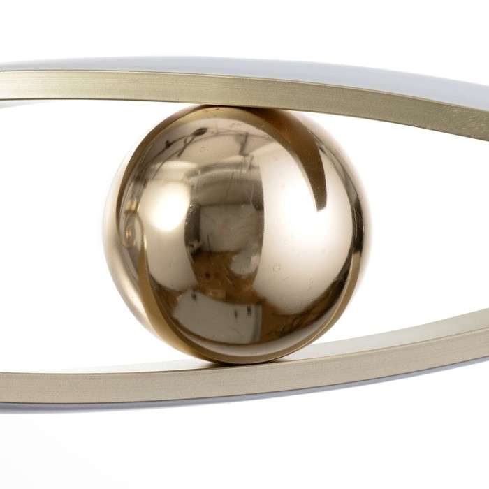 Светильник Светильник "Спираль" LED 112Вт 3000-6000К золото 100х22х22 см BayerLux