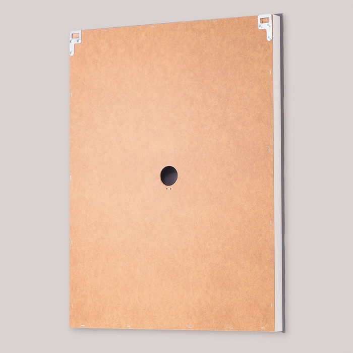 Зеркало, гримёрное, настенное, 12 лампочек, 60&times;80 см