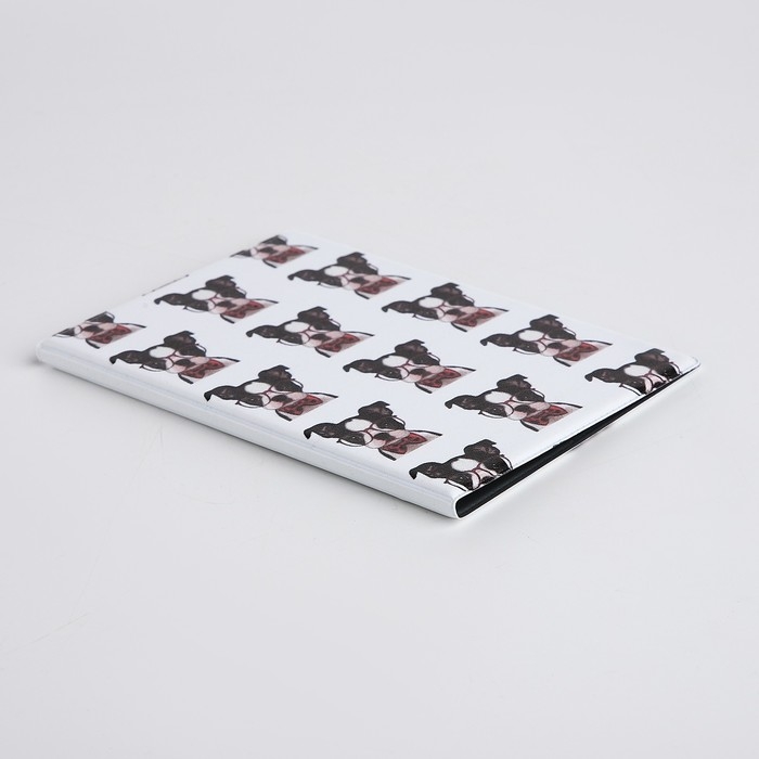 Обложка для паспорта, цвет белый Обложка для паспорта, цвет белый