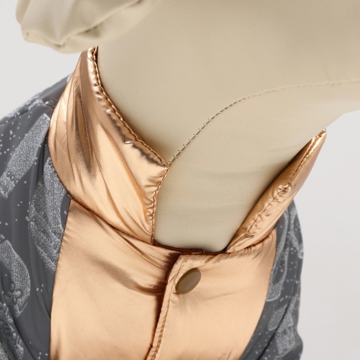 Комбинезон Комбинезон "Ультра", размер 14 (ДС 32 см, ОГ 42 см, ОШ 31 см), золотой