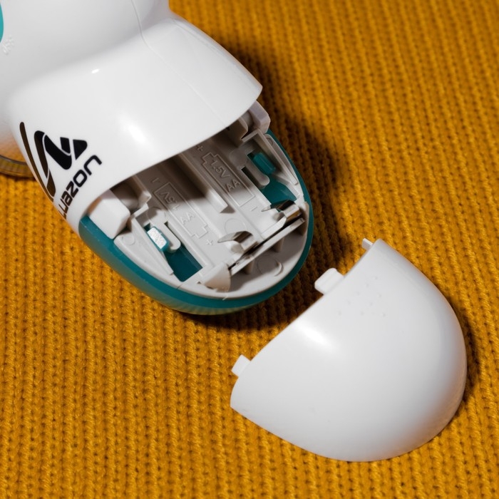 Машинка для удаления катышков Luazon LUK-02, 2хАА (не в комплекте), голубая, Машинка для удаления катышков Luazon LUK-02, 2хАА (не в комплекте), голубая,