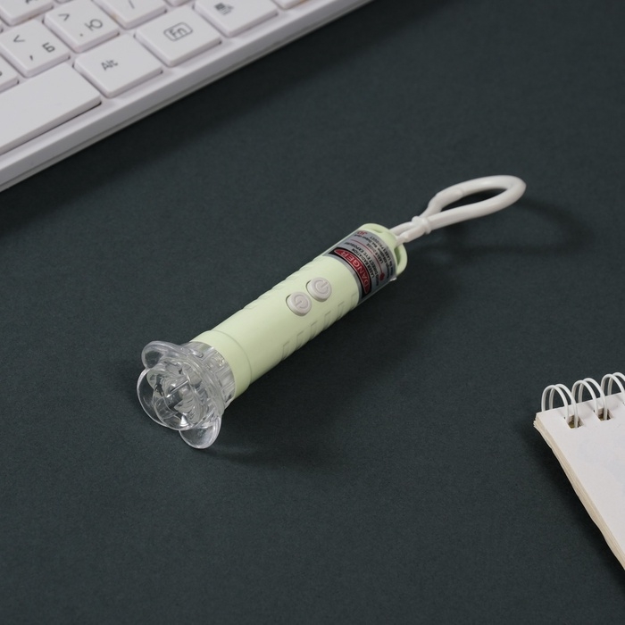 Указка лазерная+фонарик Указка лазерная+фонарик "Зелёная" 3 режима светит, мигает, лазер LR44х3 шт 3х3х9 см