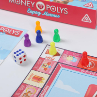 Настольная экономическая игра для девочек «MONEY POLYS. Город мечты», 240 банкнот, 5+