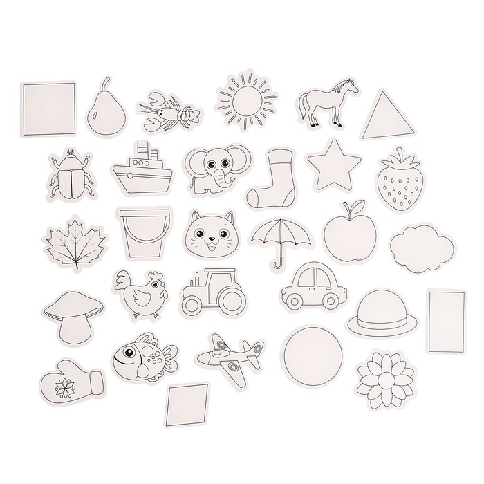 Развивающий набор «Цветные палитры» Развивающий набор «Цветные палитры»