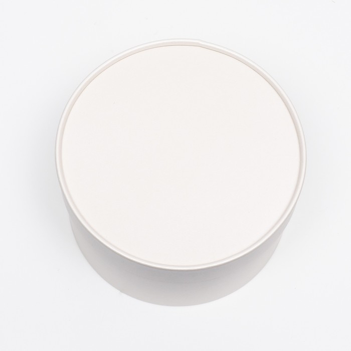 Подарочная коробка Подарочная коробка "Крема" кремовая, завальцованная без окна, 18 х 10 см