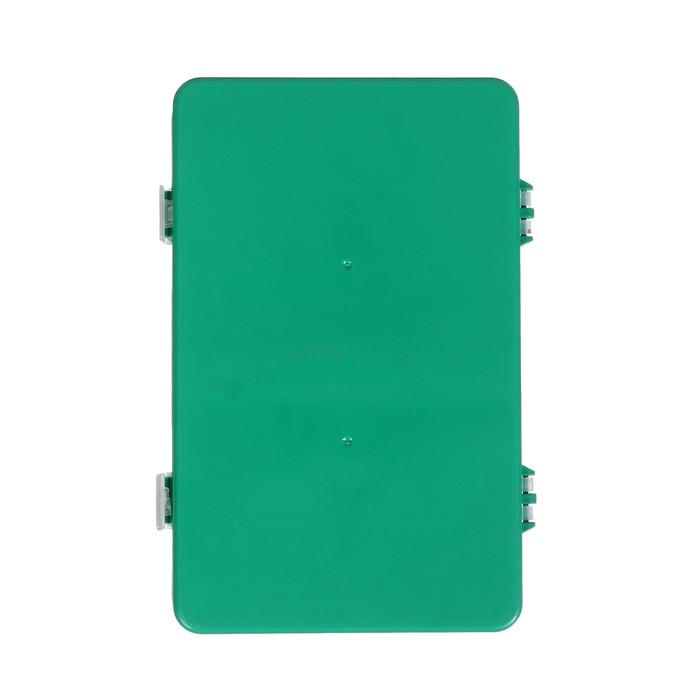 Коробка для мелочей К-12, пластмасс, 19 x 12.5 x 4.7 см, зелёный Коробка для мелочей К-12, пластмасс, 19 x 12.5 x 4.7 см, зелёный