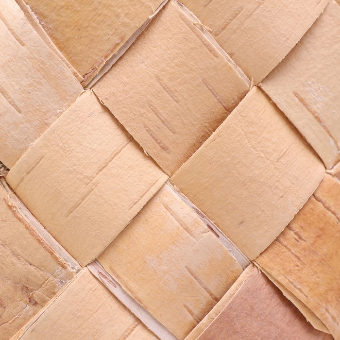 Корзинка «Алёнка», плетеная, 22х16х10/22 см, береста