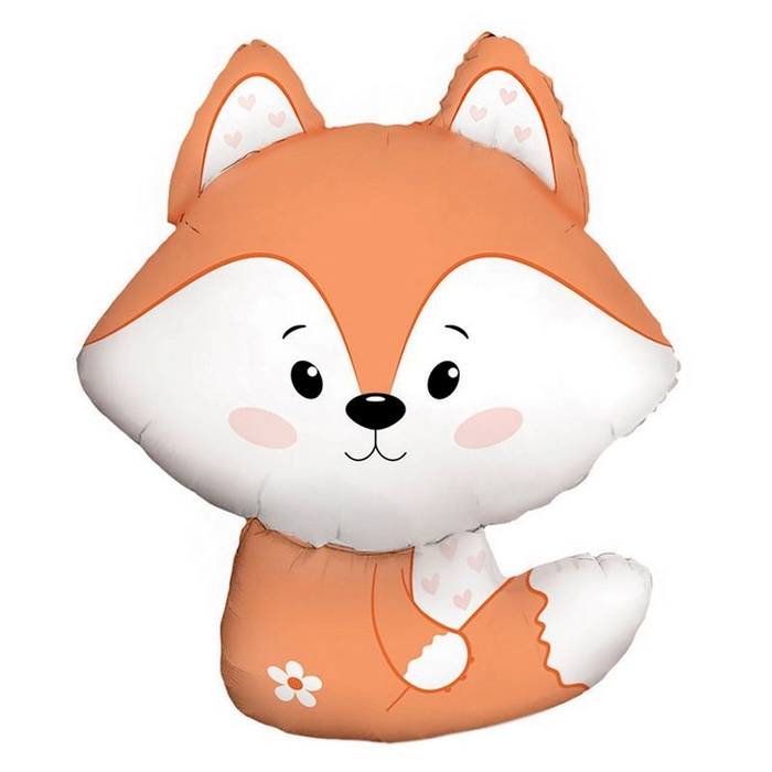 Фольгированный шар 34" &laquo;Лисичка. Волшебный лес&raquo;, фигура