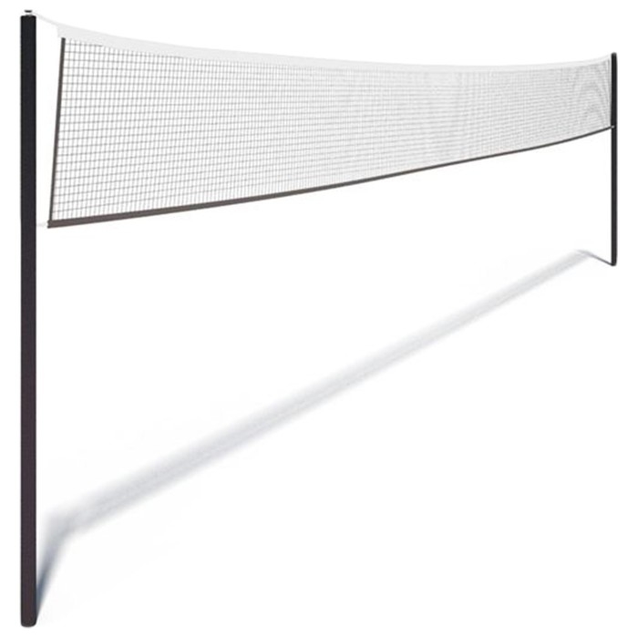 Сетка волейбольная ONLYTOP, с тросом, нить 1,5 мм, 9,6х0,85 м Сетка волейбольная ONLYTOP, с тросом, нить 1,5 мм, 9,6х0,85 м