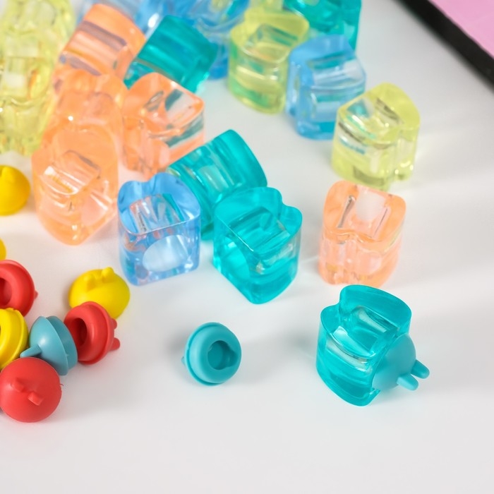 Фоторамка пластик 9х9 см  Фоторамка пластик 9х9 см "Молочные зубики" розовая 2х23х27 см