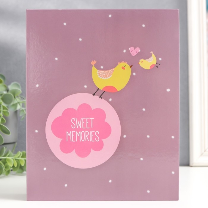 Фотоальбом на 200 фото 10х15 см Фотоальбом на 200 фото 10х15 см "Сладкие моменты"