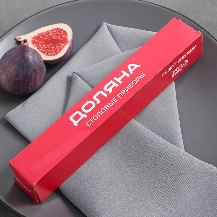 Нож столовый из нержавеющей стали Доляна «Равингтон», длина 22,3 см, цвет серебряный Нож столовый из нержавеющей стали Доляна «Равингтон», длина 22,3 см, цвет серебряный