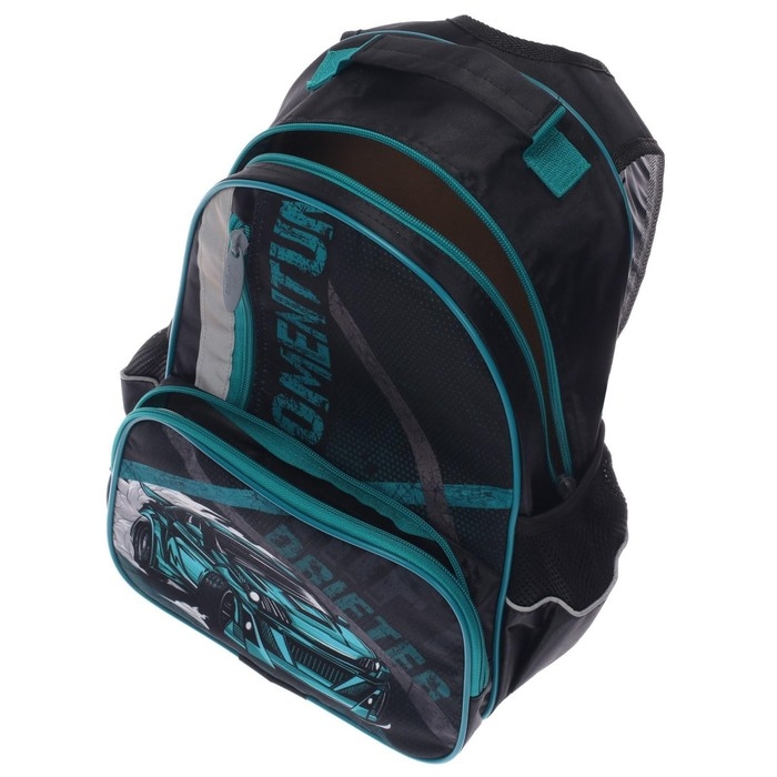 Рюкзак школьный, 37 х 26 х 13 см, эргономичная спинка, Calligrata ОРТ Рюкзак школьный, 37 х 26 х 13 см, эргономичная спинка, Calligrata ОРТ "Тачка"