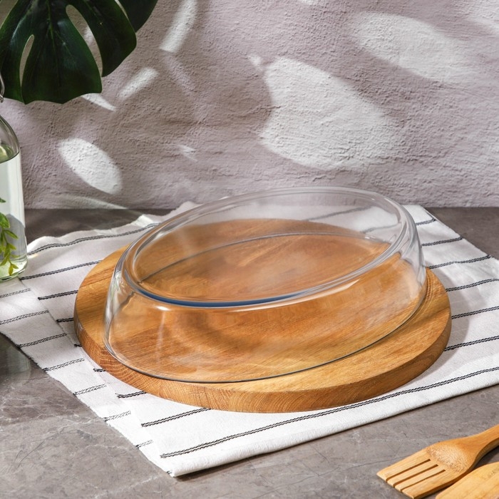 Набор форм для запекания и выпечки из жаропрочного стекла Доляна «Фуэго», 1,5/2,1/3 л, 3 шт Набор форм для запекания и выпечки из жаропрочного стекла Доляна «Фуэго», 1,5/2,1/3 л, 3 шт