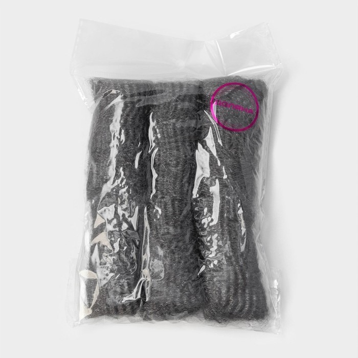 Губки для посуды Доляна, 6 шт, ультратонкое металлическое волокно, 6×3 см Губки для посуды Доляна, 6 шт, ультратонкое металлическое волокно, 6×3 см