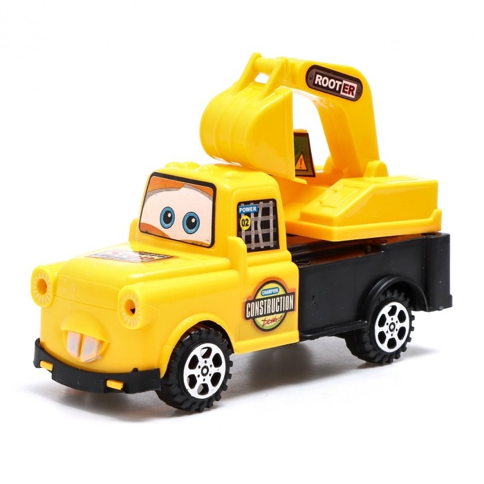 Машина инерционная «Забавная стройтехника», МИКС Машина инерционная «Забавная стройтехника», МИКС