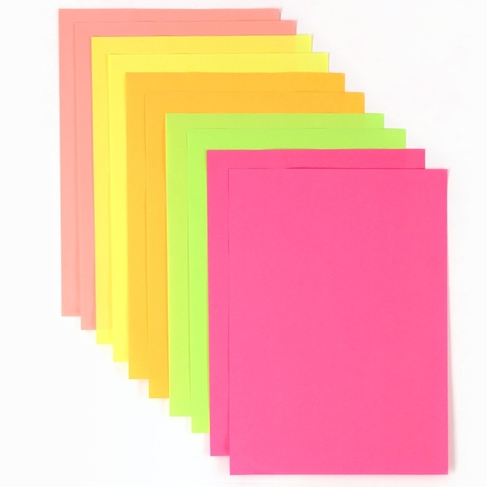 Цветная бумага тонир, А4, 40 листа, 25 цветов (обычная, неон, самоклеящаяся) 80 г/м Цветная бумага тонир, А4, 40 листа, 25 цветов (обычная, неон, самоклеящаяся) 80 г/м