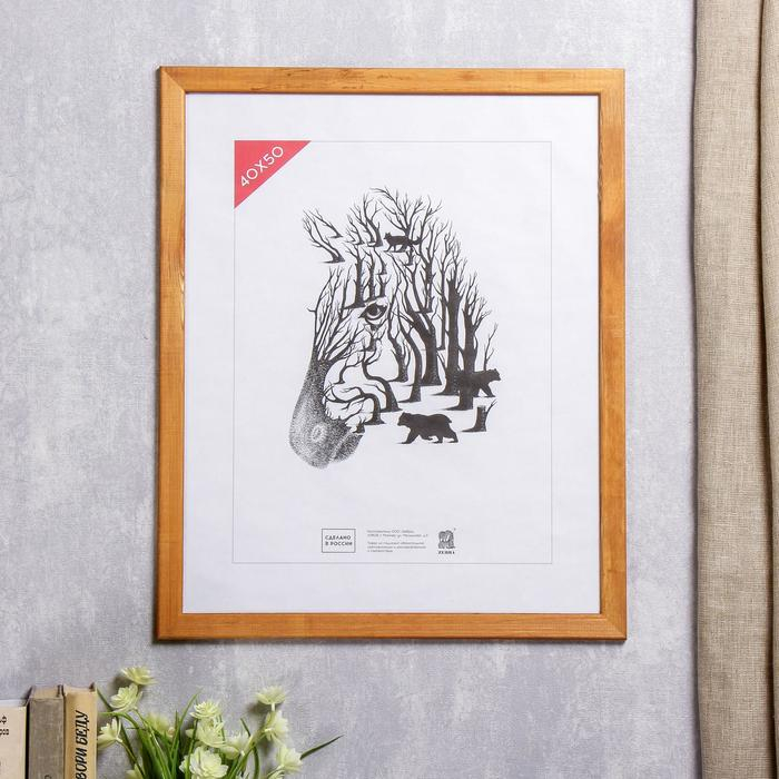 Фоторамка 40х50 см (2503) дерево (пластиковый экран) Фоторамка 40х50 см (2503) дерево (пластиковый экран)