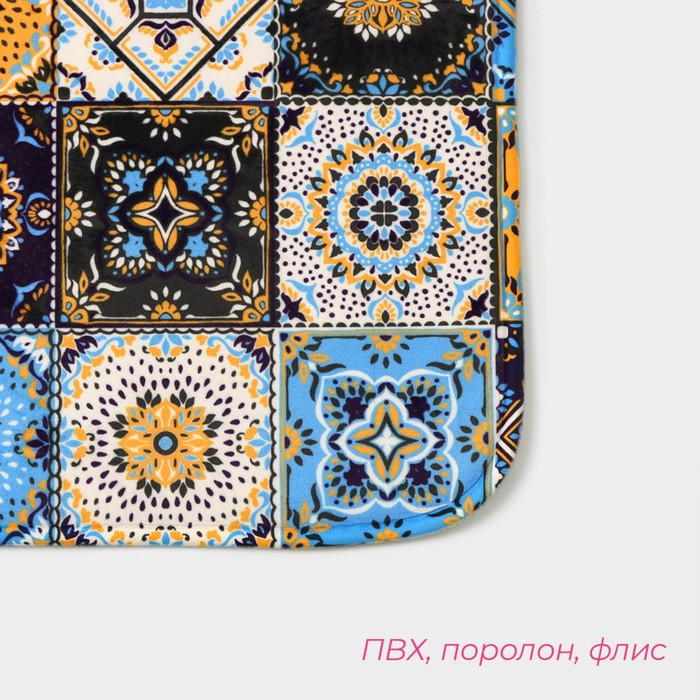 Коврик для ванной и туалета «Богемия», 45×120 см, мозаика Коврик для ванной и туалета «Богемия», 45×120 см, мозаика