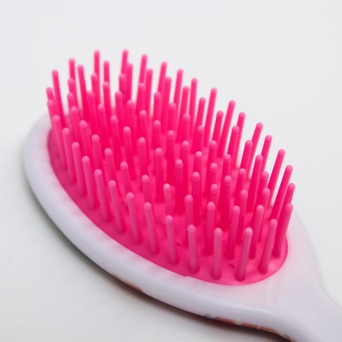 Расческа для волос массажная детская  Расческа для волос массажная детская "Блум и Флора", Винкс