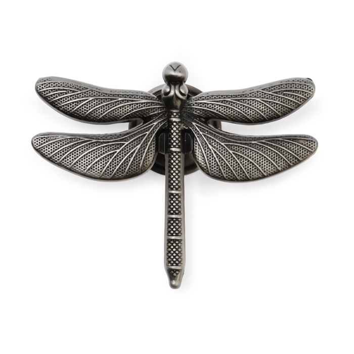 Ручка-кнопка CAPPIO PRO Ручка-кнопка CAPPIO PRO "Стрекоза" 47 x 60 мм, цвет стар. серебро