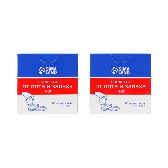 Средство от пота и запаха ног Vitamuno, 10 пакетиков по 1,5 г, 2 набора Средство от пота и запаха ног Vitamuno, 10 пакетиков по 1,5 г, 2 набора