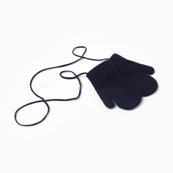 Варежки детские MINAKU, цвет темно-синий, 13.5  см Варежки детские MINAKU, цвет темно-синий, 13.5  см