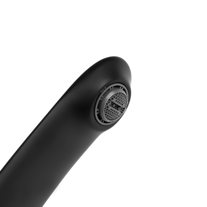 Смеситель для раковины ZEIN Z3878, однорычажный, интерьерный, высота 18 см, латунь, черный Смеситель для раковины ZEIN Z3878, однорычажный, интерьерный, высота 18 см, латунь, черный