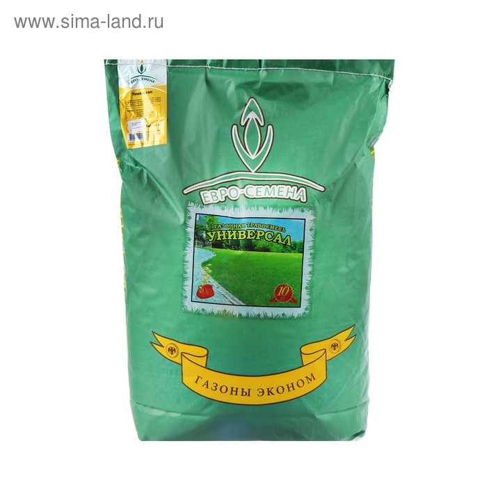 Семена Газонная травосмесь Семена Газонная травосмесь "Универсал" Эконом серия, 10 кг