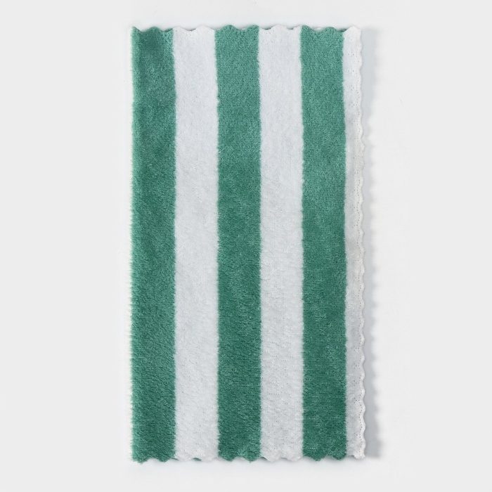 Салфетка для уборки Доляна «Полоски», микрофибра махровая, 30×30 см, цвет МИКС Салфетка для уборки Доляна «Полоски», микрофибра махровая, 30×30 см, цвет МИКС