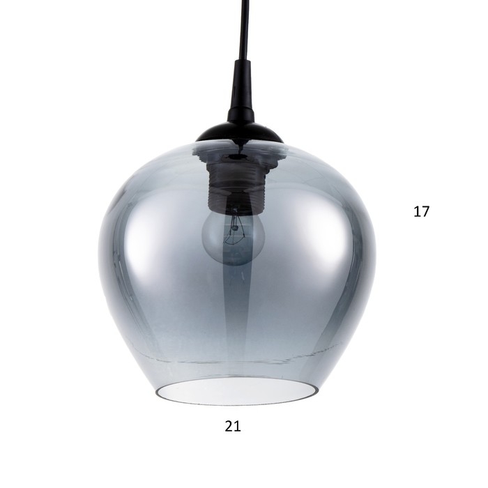 Светильник BayerLux Шакира 1хЕ27 тонированный 20х20х18см Светильник BayerLux Шакира 1хЕ27 тонированный 20х20х18см