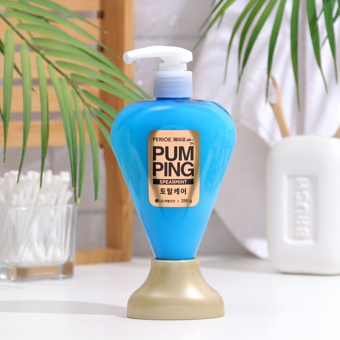 Зубная паста PERIOE Spearmint Pumping Toothpaste, 285 г Зубная паста PERIOE Spearmint Pumping Toothpaste, 285 г