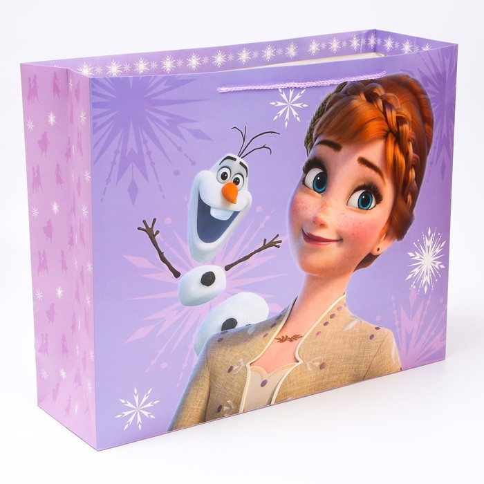 Пакет подарочный, 50х40х15 см, упаковка, Холодное сердце Пакет подарочный, 50х40х15 см, упаковка, Холодное сердце