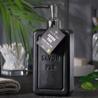 Жидкое люксовое мыло для рук "Savon De Royal" черное, 500 мл