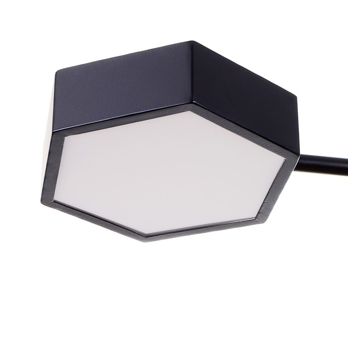 Люстра 1318/6BK LED 144Вт 3000-6000К черный 71х65х25 см BayerLux