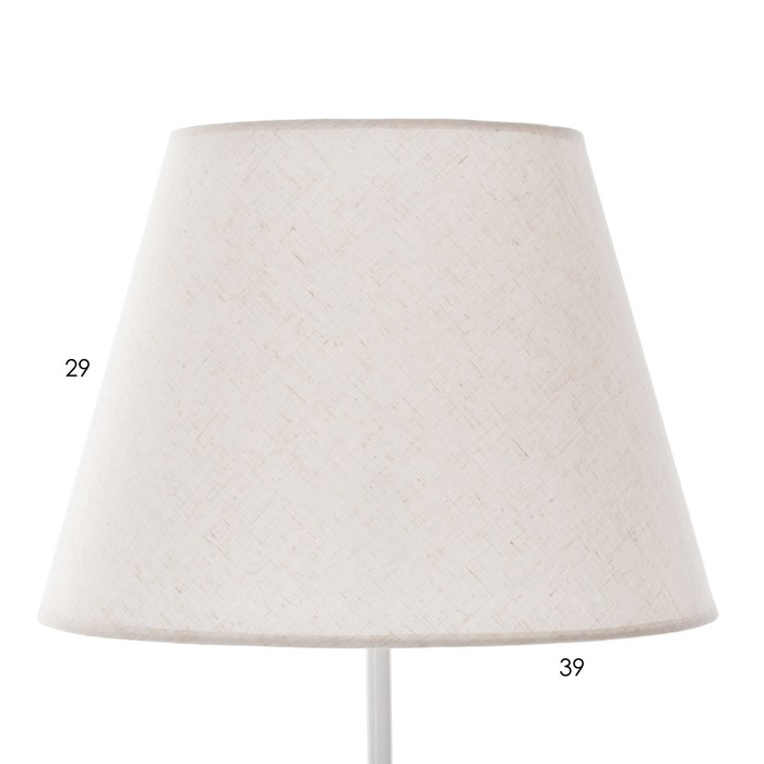 Торшер 0501 1х15Вт Е27 белый