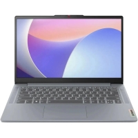 Ноутбук  Lenovo IdeaPad 3 Slim 14AMN8,14",R3 7320U,8 Гб,SSD 512 Гб,AMD Radeon,no OS, серый