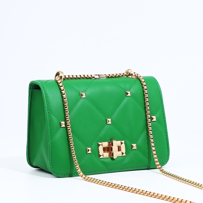 Сумка-мессенджер на клапане, цвет зелёный Сумка-мессенджер на клапане, цвет зелёный