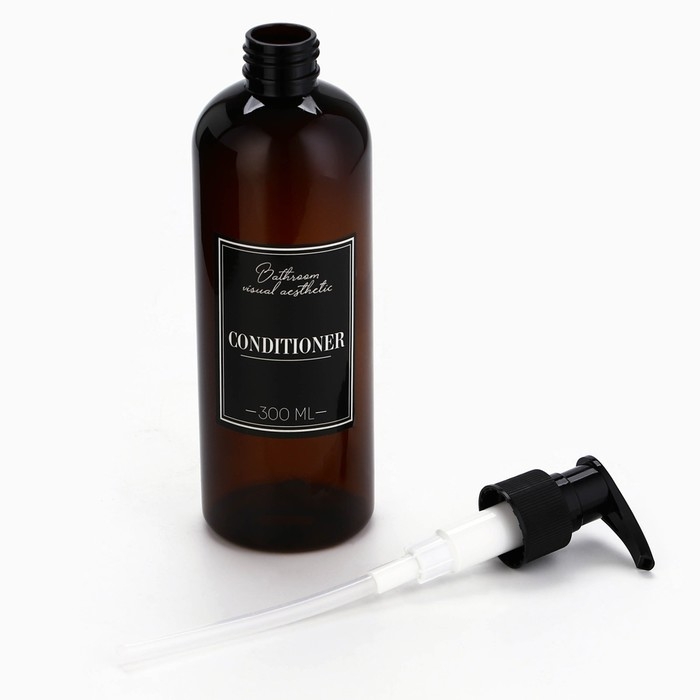 Дозатор для шампуня, кондиционера, гель для душа Bathroom visual, 300 мл., набор 3 шт. Дозатор для шампуня, кондиционера, гель для душа Bathroom visual, 300 мл., набор 3 шт.